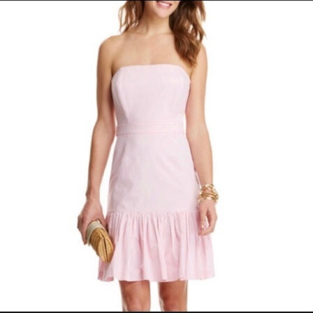Vineyard Vines Seersucker Derby Dress NWT-Sz 2